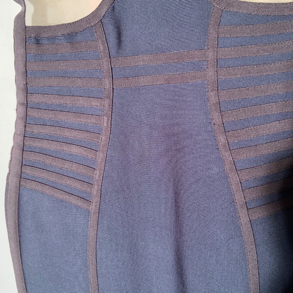 Denim Blue Bodycon Dress - Picture 2 of 6